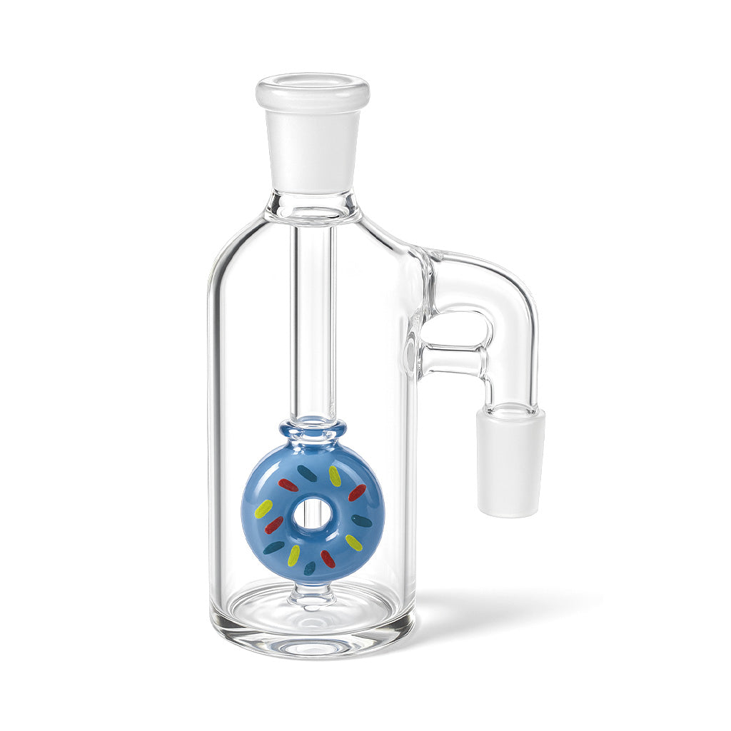 DONUT PERC GLASS ASH CATCHER - Discreet Smoker