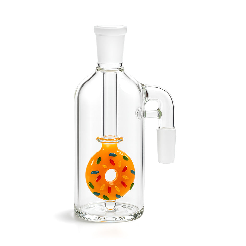 DONUT PERC GLASS ASH CATCHER - Discreet Smoker