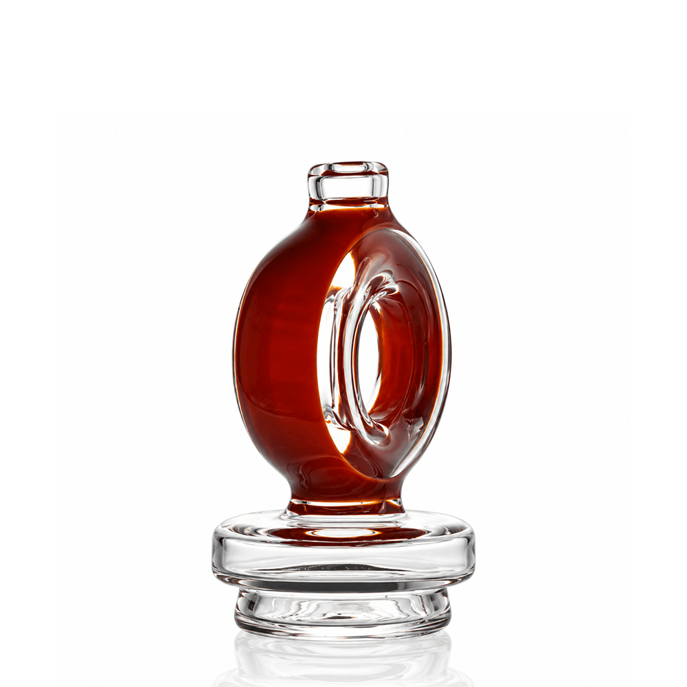 3.5" Mini Donut Dry Top for Puffco Peak & Peak Pro | Croia Glass - Discreet Smoker