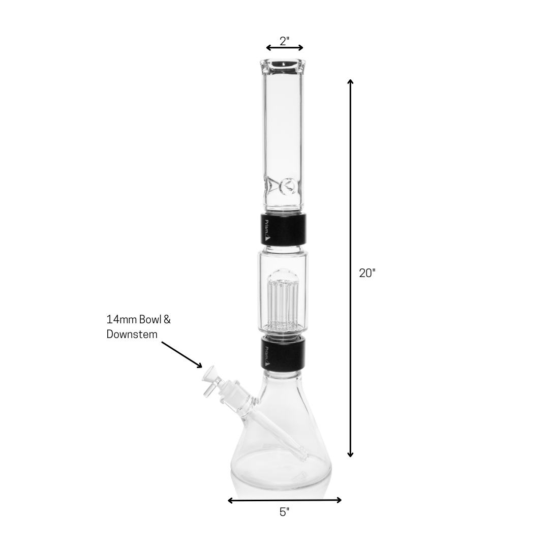 Beaker Double Stack - Discreet Smoker