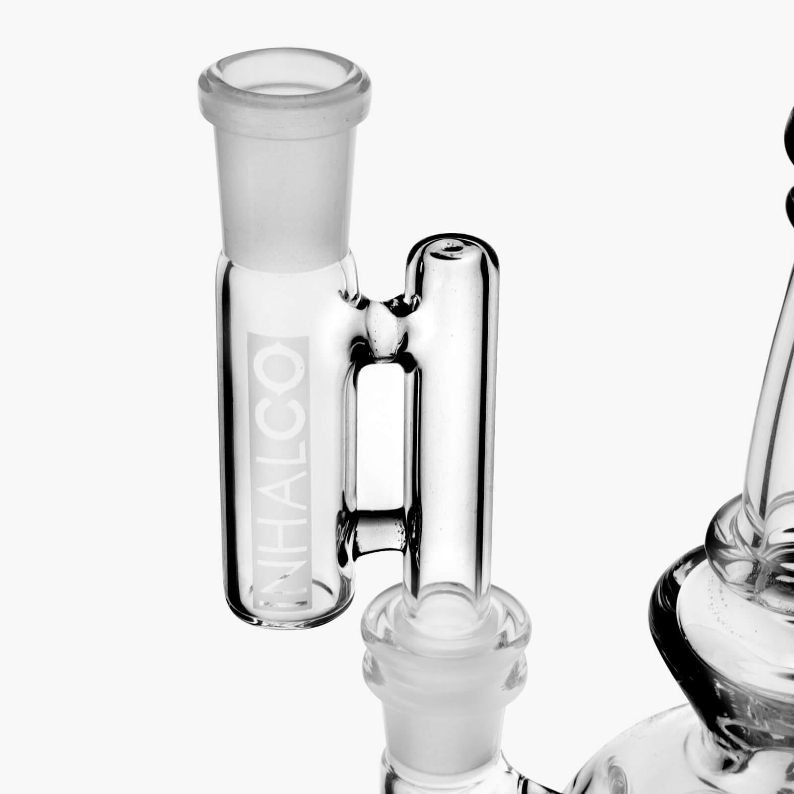 14mm Glass Drop Down Reclaim Catcher - Discreet Smoker