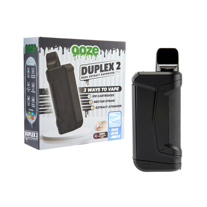 Ooze Duplex 2 Vaporizer– 900 mAh C-Core, Black