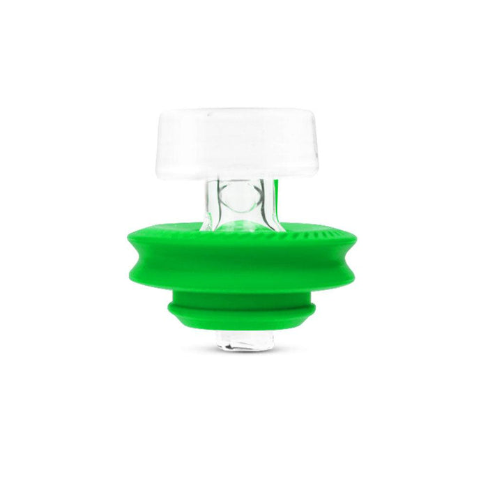 Puffco Peak Pro Directional Ball Carb Cap, Puffco Silicone Green