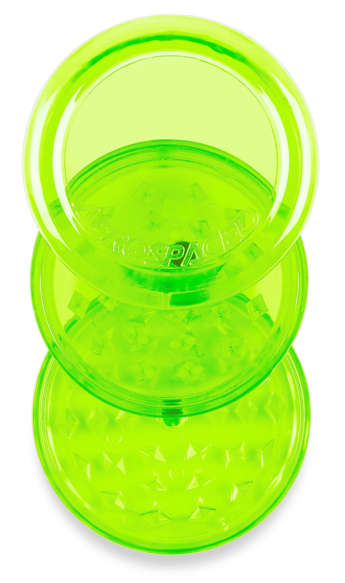 Higher Standards 4-Piece Herb Grinder with Pollen Catcher - Discreet Smoker