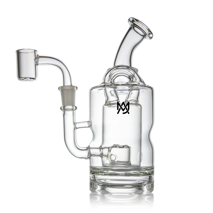 MJ Arsenal Turbine Mini Dab Rig, Clear