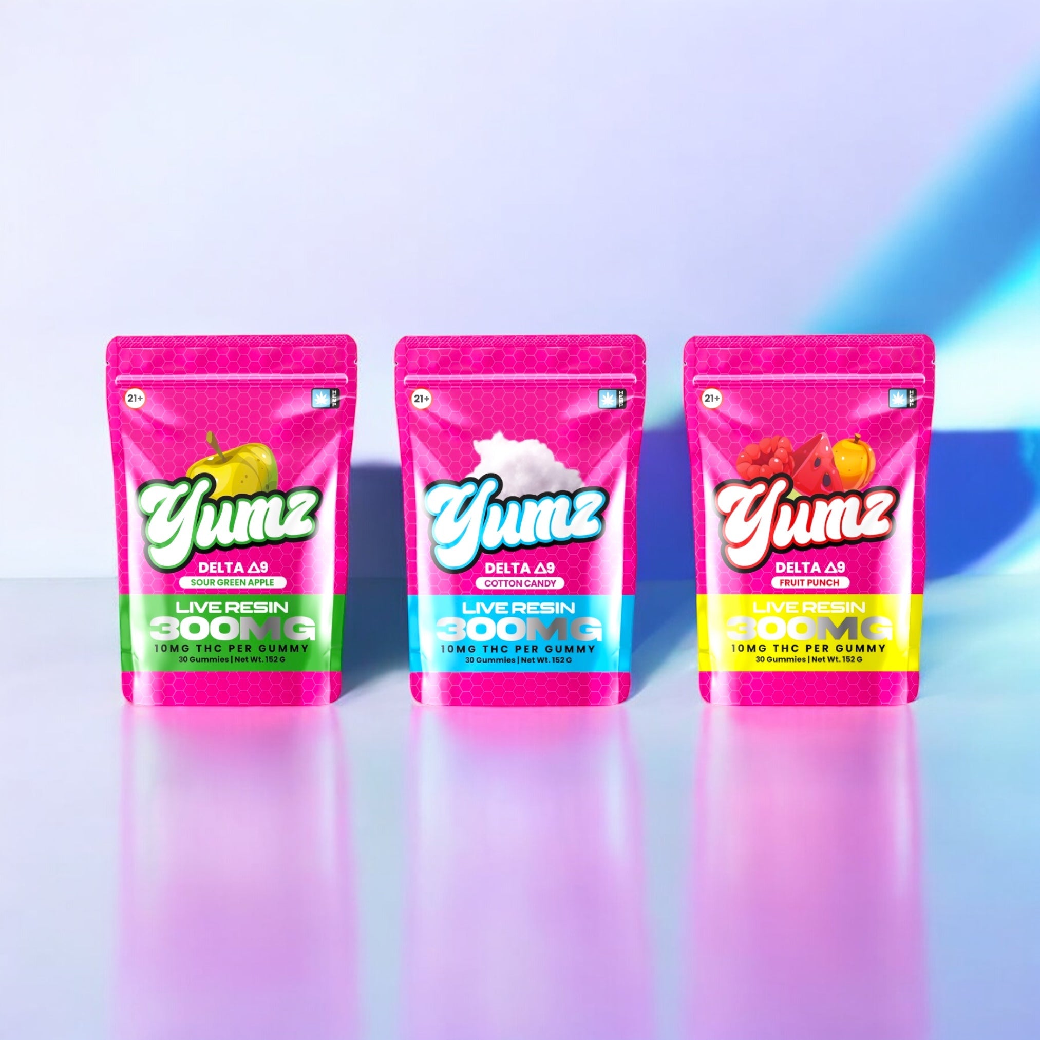 YUMZ ( DELTA 9 THC GUMMIES ) ( BUNDLE ) - Discreet Smoker