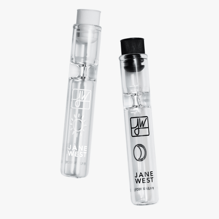 Jane West Day & Night Travel Pipe Set - Discreet Smoker