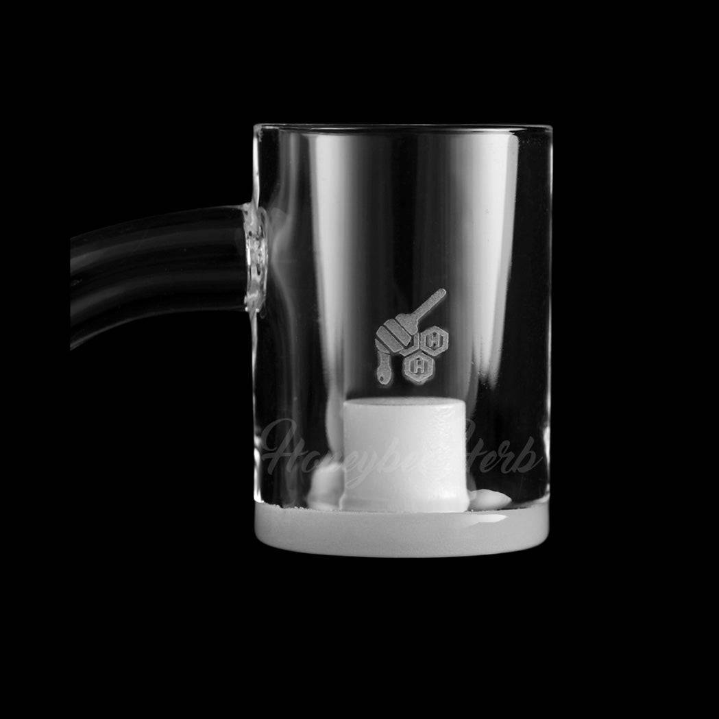 HONEY & MILK CORE REACTOR QUARTZ BANGER - 45° DEGREE | YL - Discreet Smoker