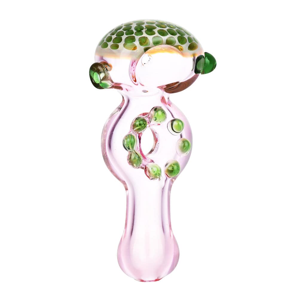 Divergent Flow Honeycomb Spoon Pipe - 4" - Discreet Smoker