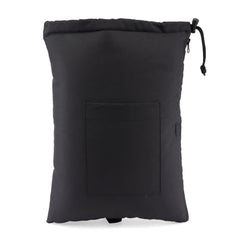 Glass Pillow Storage Pouch with Zipper and Drawstring – 16" Wide - Discreet Smoker