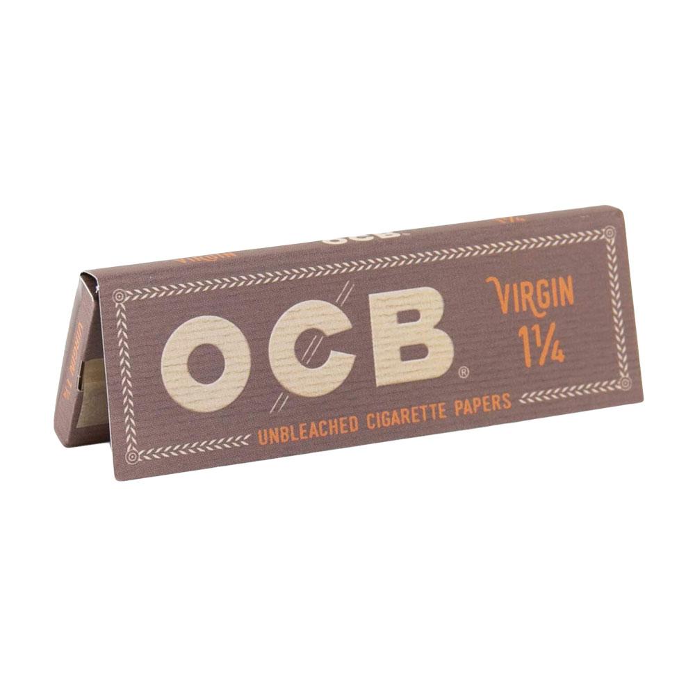 OCB Virgin Rolling Papers | 1 1/4 Inch - Discreet Smoker