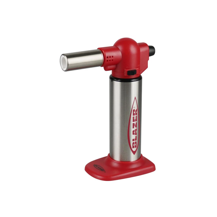 Blazer Big Buddy Turbo Torch, Red-Stainless