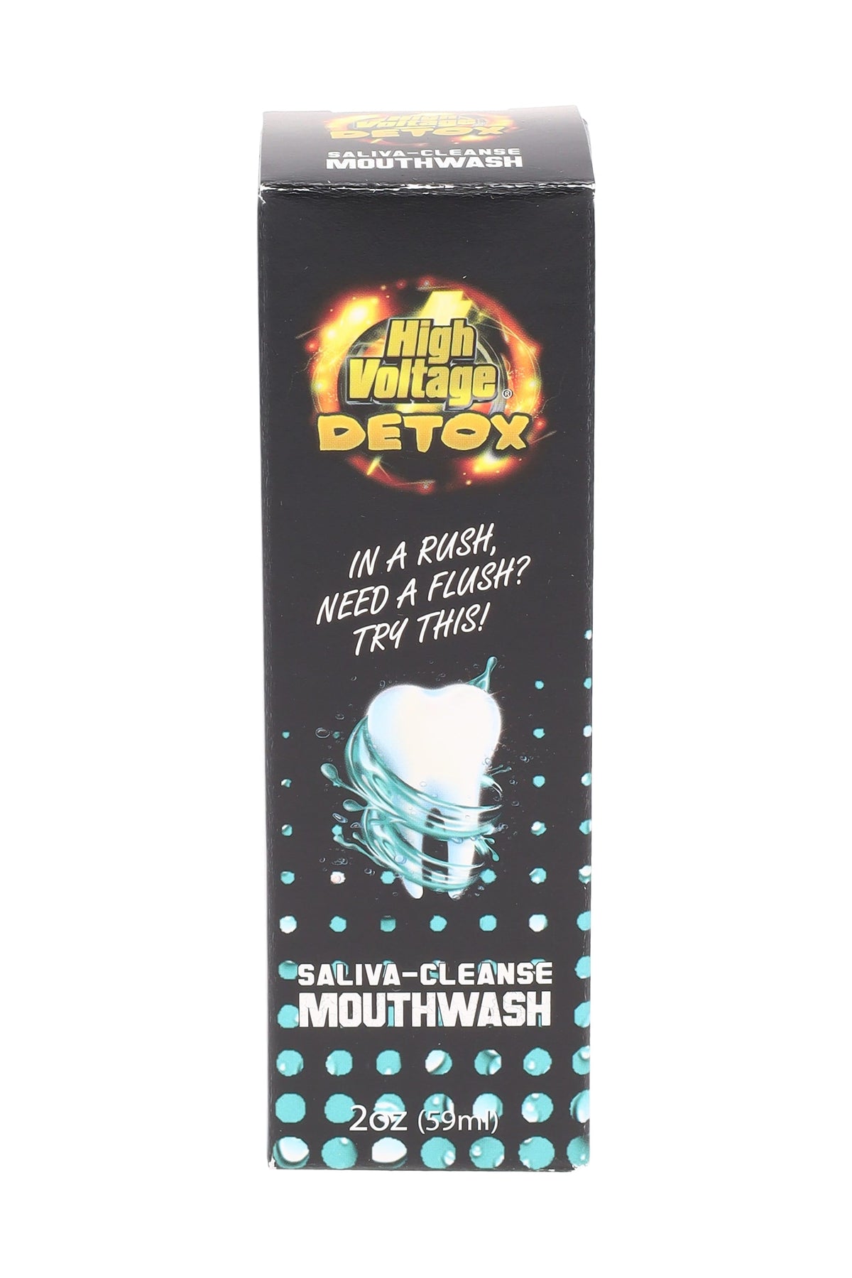 High Voltage Detox Saliva-Cleanse Mouthwash – 2 oz - Discreet Smoker