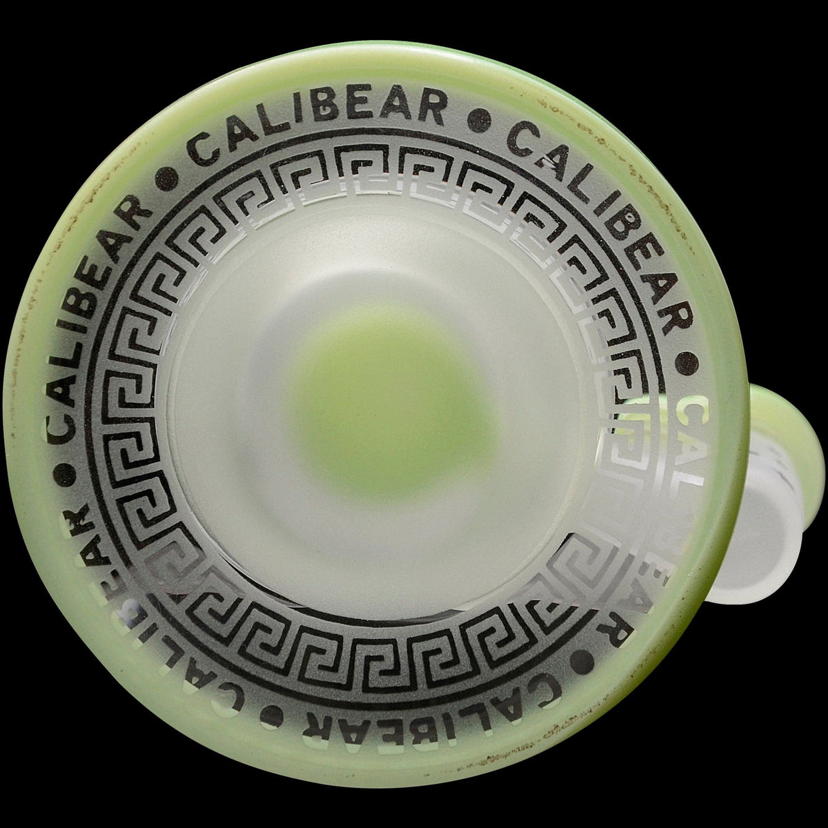 Calibear Sandblasted Flower Of Life Mini Can Bong - Discreet Smoker