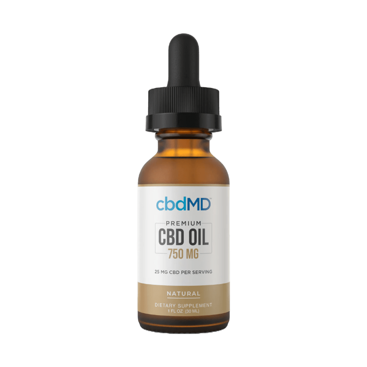 Broad Spectrum CBD Oil Tincture Drops - Natural Flavor (750MG - 7500MG) - Discreet Smoker