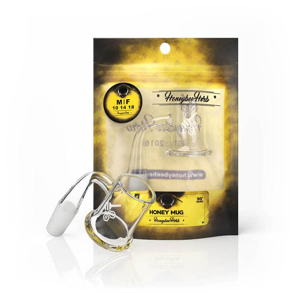 HONEY MUG QUARTZ BANGER - 90° DEGREE | YL - Discreet Smoker