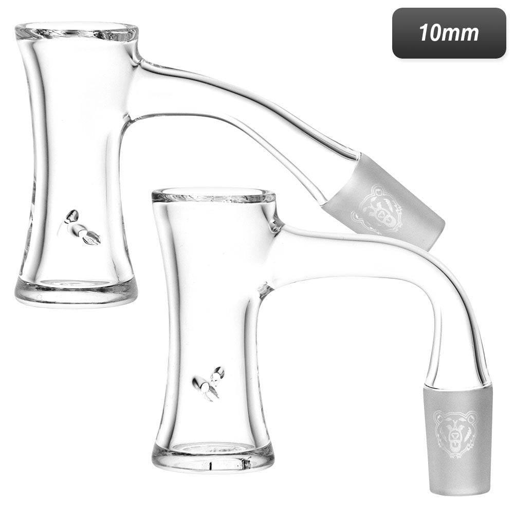 Bear Quartz The Hourglass Banger | 10mm M - Discreet Smoker