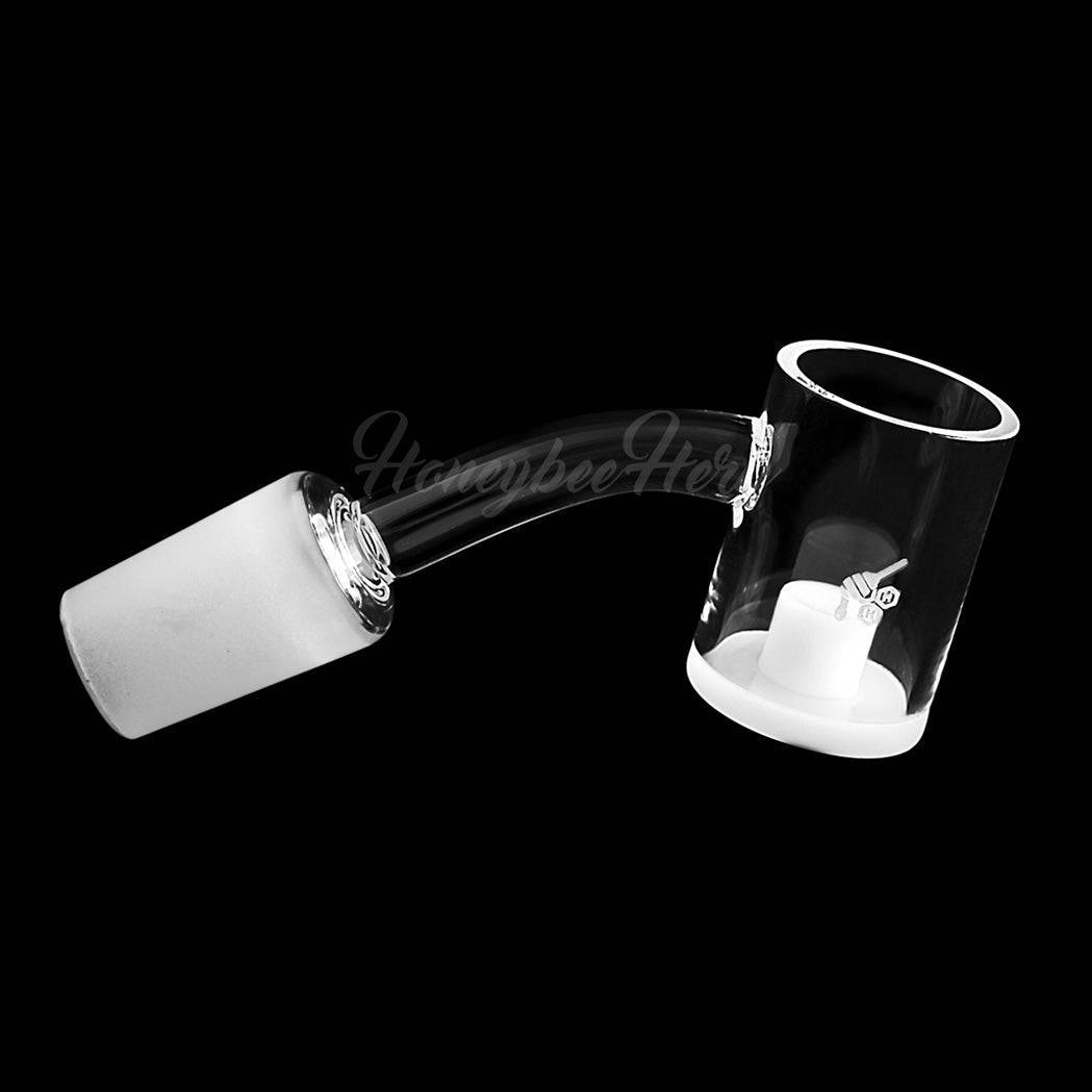 HONEY & MILK CORE REACTOR QUARTZ BANGER - 45° DEGREE | YL - Discreet Smoker