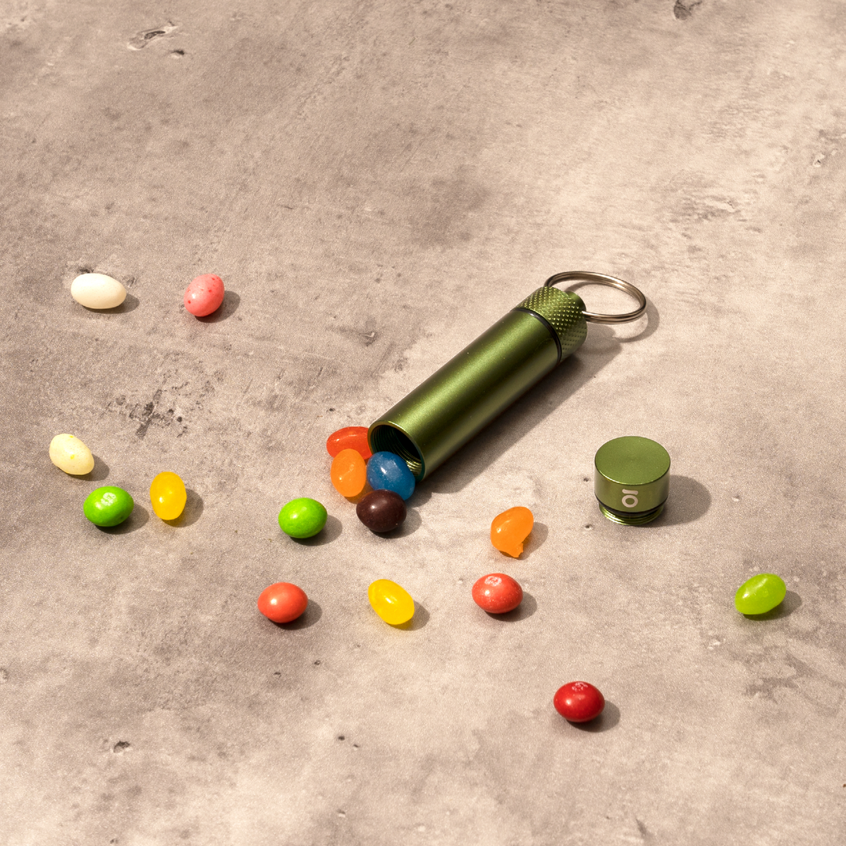 Ongrok Aluminum Storage Keychain - Discreet Smoker