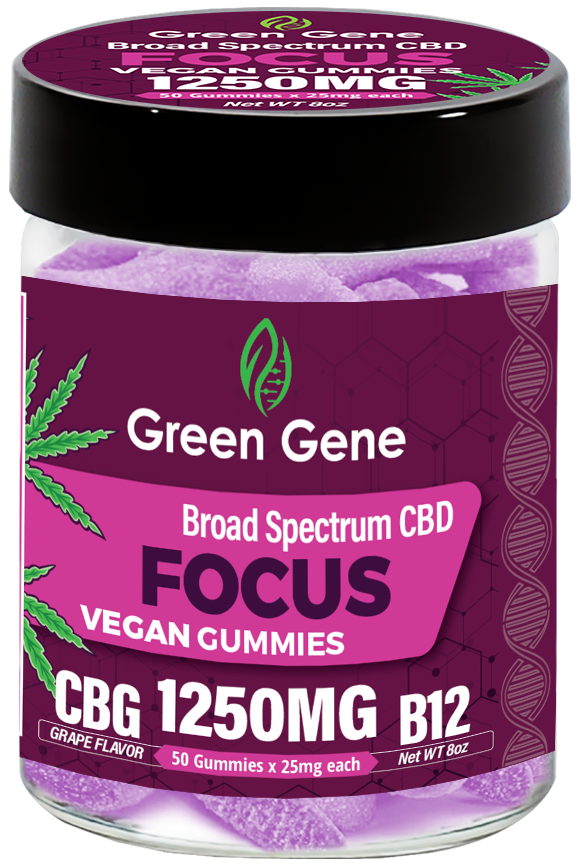 Green Genie Organic CBD Infused Mood Based Vegan Gummies - (625MG - 2500MG)