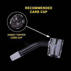 THICK ORIGINAL QUARTZ BANGER - 45° DEGREE | YL - Discreet Smoker