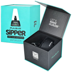 Pulsar Sipper Dual Use Concentrate or 510 Cartridge w/ Dry Cup - 1500mAh / Black - Discreet Smoker