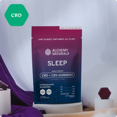 Alchemy Naturals CBD Gummies For Sleep - Full Spectrum CBD + CBN