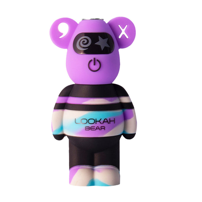 Lookah Bear 510 Battery, Purple Tie-Dye