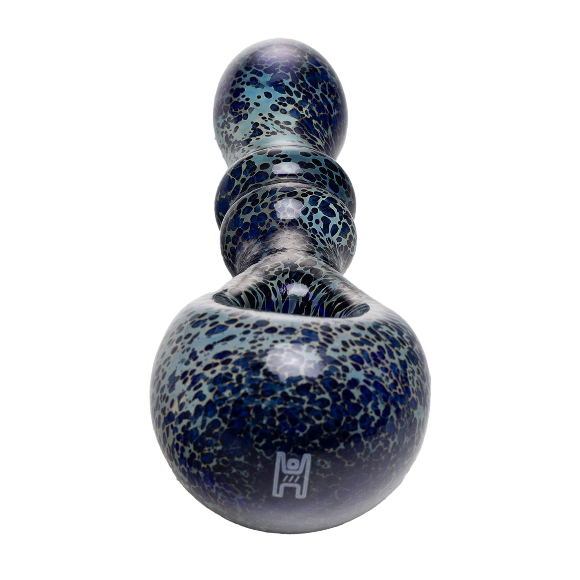 Human Grade Double Ring Spoon Pipe - Discreet Smoker