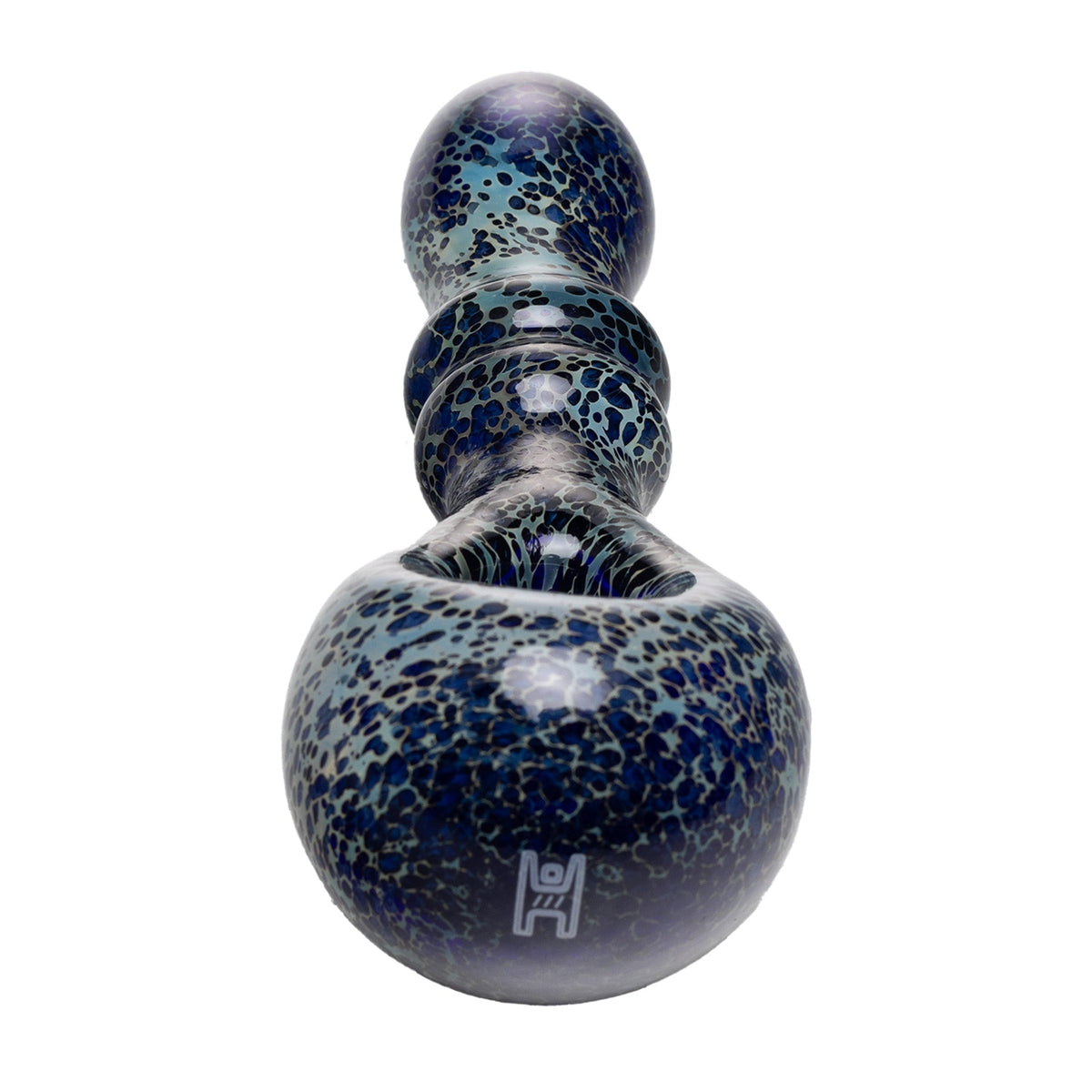 Human Grade Double Ring Spoon Pipe - Discreet Smoker