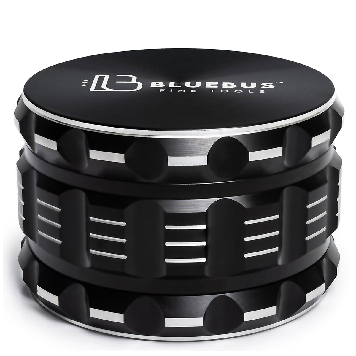 GA Aluminum Grinder Black - Discreet Smoker
