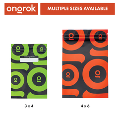 Ongrok Color-Coded Mylar Bags - Discreet Smoker