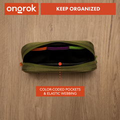 Ongrok Carbon-lined Wallets with Combination Lock V 2.0 | 3" Sizes (Small, Medium, Large) - Discreet Smoker