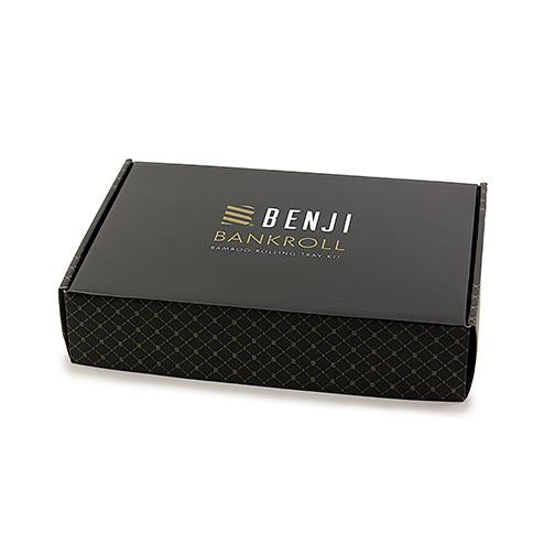 Benji Bankroll Bamboo Tray Kit - Discreet Smoker
