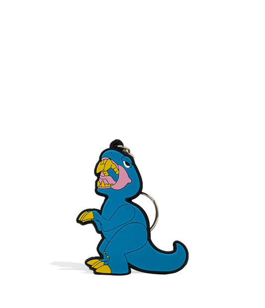 Elbo Glass Blue Dino Keychain - Discreet Smoker