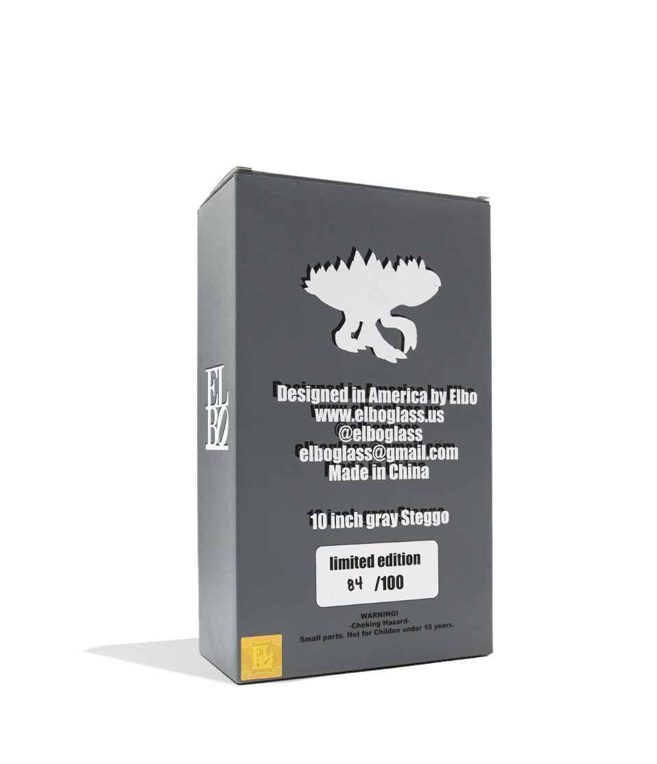 Elbo Glass Gray Steggo Vinyl Figure - Discreet Smoker
