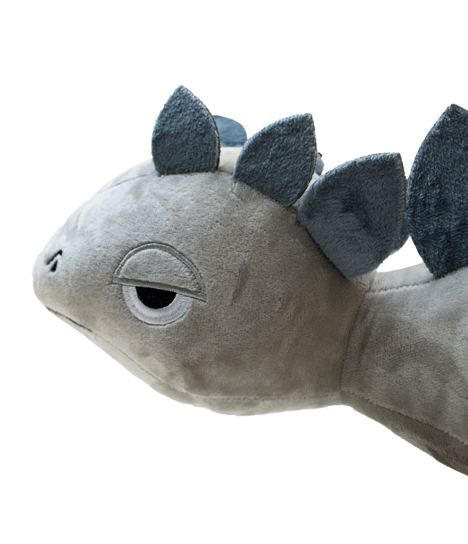 Elbo Glass Grey Steggo Plush Figure - Discreet Smoker