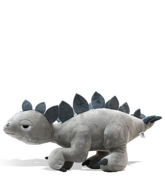 Elbo Glass Grey Steggo Plush Figure - Discreet Smoker