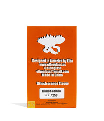 Elbo Glass Orange Steggo Vinyl Figure - Discreet Smoker