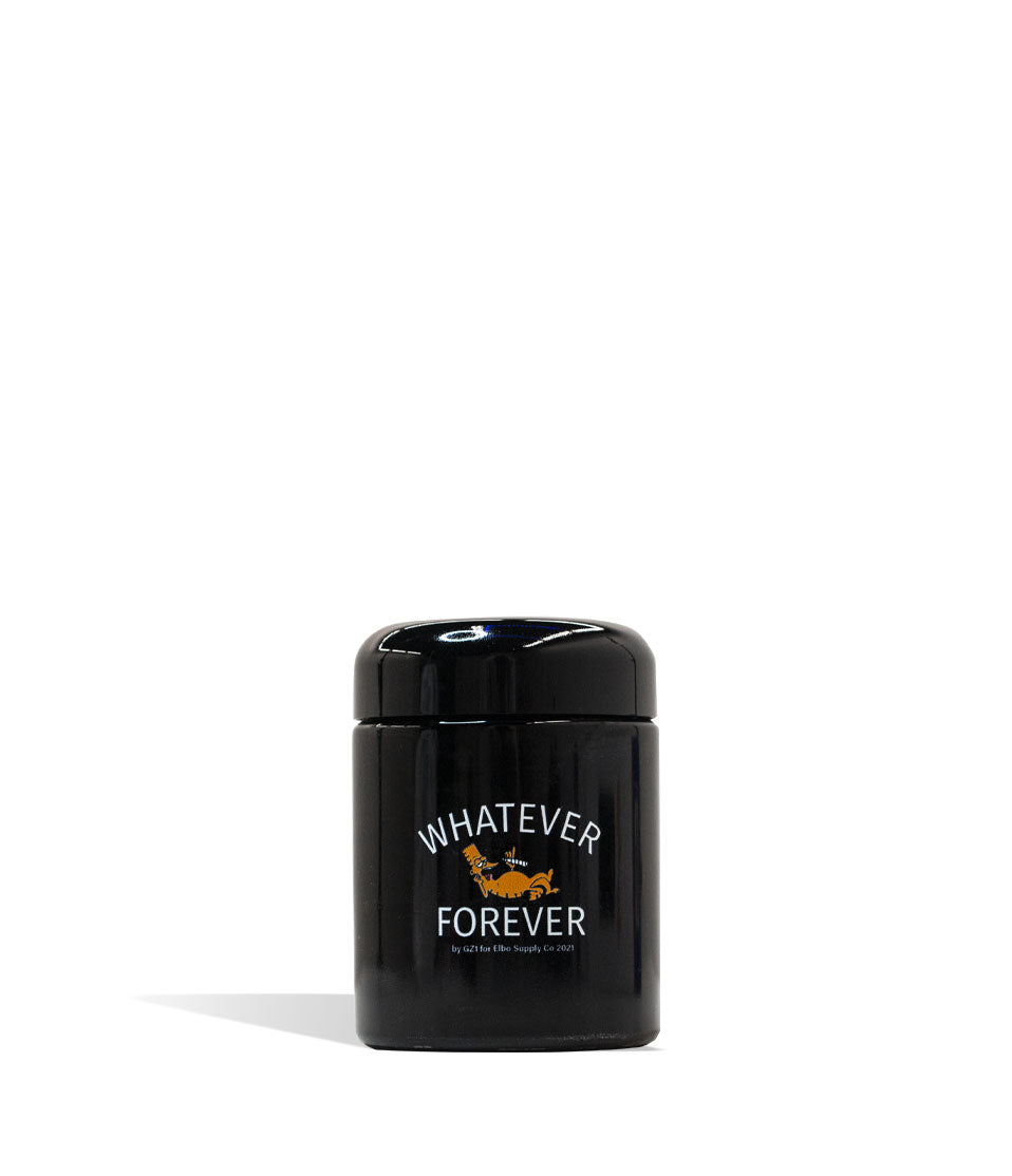 Elbo Glass Whatever Forever Glass Storage Jar - Discreet Smoker