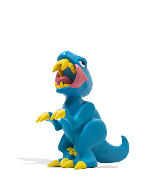 Elbo Glass Blue Open Mouth Raptor Vinyl Figure - Discreet Smoker
