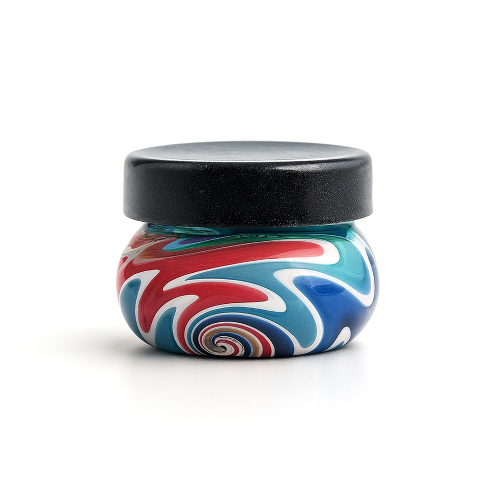 WIG WAG SWIRL BALLER STORAGE JAR - Discreet Smoker