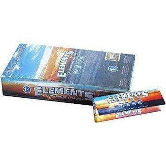 Elements Ultra Thin 1 1/4 Magnetic Close - 25ct - Discreet Smoker