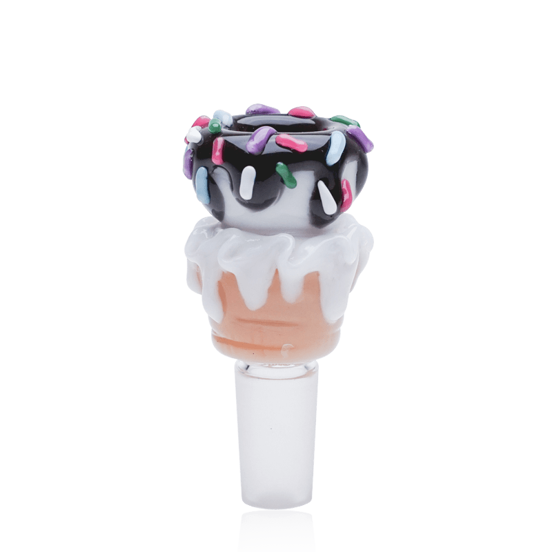 Empire Glassworks Ice Cream Cone Bowl Piece - Discreet Smoker