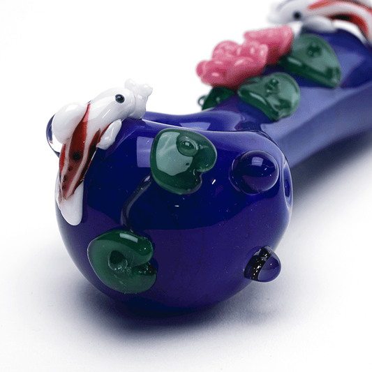 Empire Glassworks Koi Pond Mini Spoon Pipe - Discreet Smoker