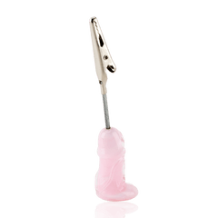 Empire Glassworks Penis Roach Clip - Discreet Smoker