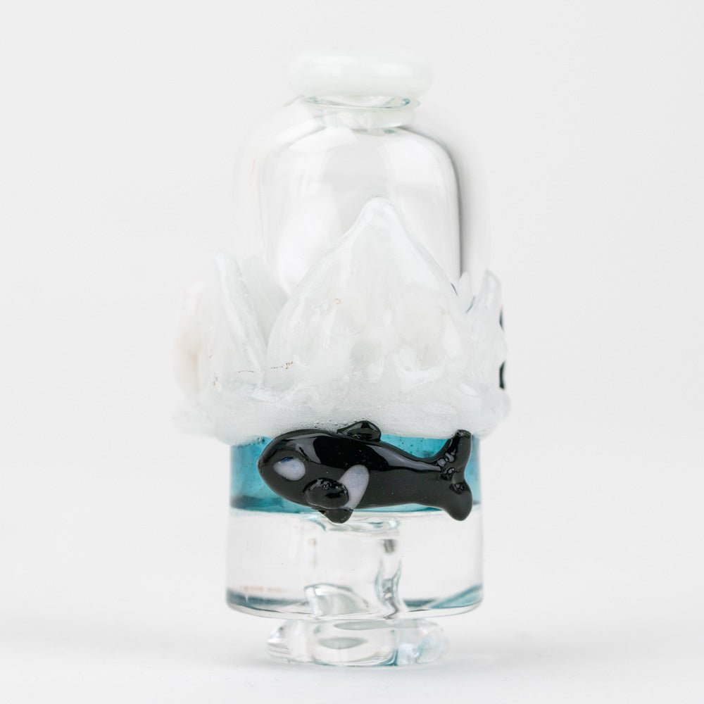 Empire Glassworks Puffco Pivot Glass Mouthpiece - Avenge the Arctic - Discreet Smoker