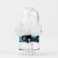 Empire Glassworks Puffco Pivot Glass Mouthpiece - Avenge the Arctic