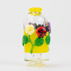 Empire Glassworks Puffco Pivot Glass Mouthpiece - Sunshine Garden
