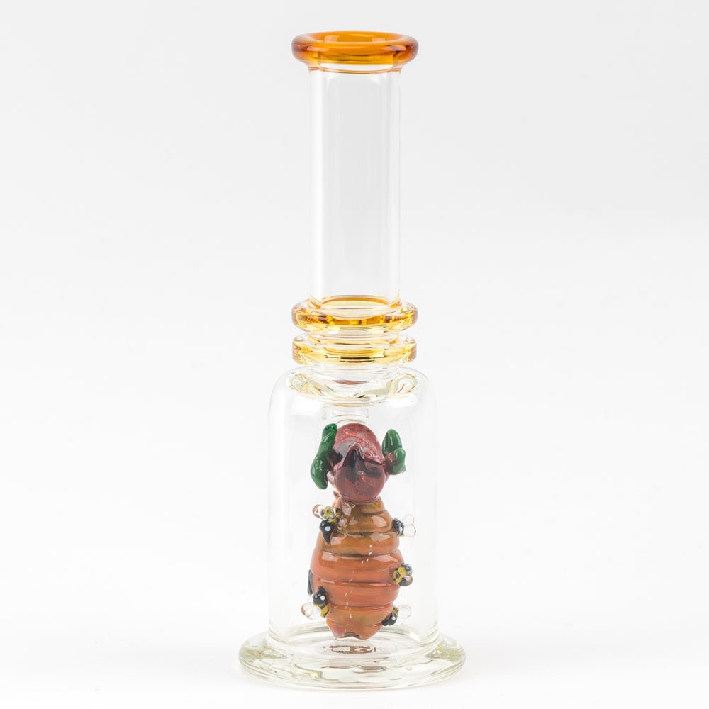 Empire Glassworks "Save the Bees" Mini Tube - Discreet Smoker